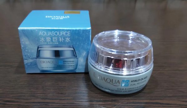 Крем д/обличчя з олігомером гіаулоронової кислоти Bioaqua 50g VS