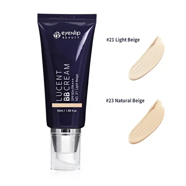 Зволожуючий крем для обличчя Eyenlip Lucent bb cream 50ml №23Natural Beige