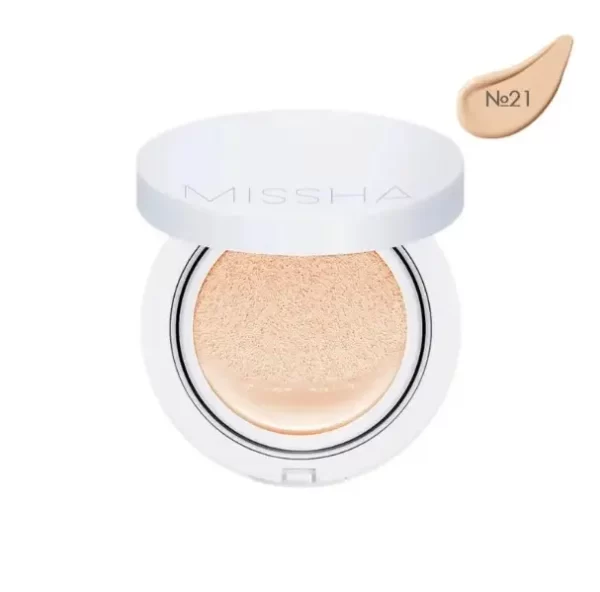 Кушон зволожуючий MISHA Magic Cushion MOIST UP SPF50+ № 21(Світлий беж)