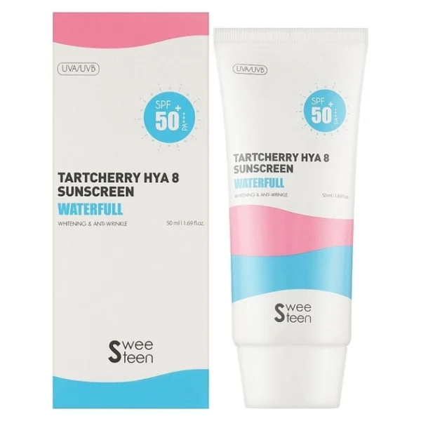 Крем сонцезахисний (Корея)Sweeteen Tartcherry Hya 8 Sunscreen SPF 50+ 50ml