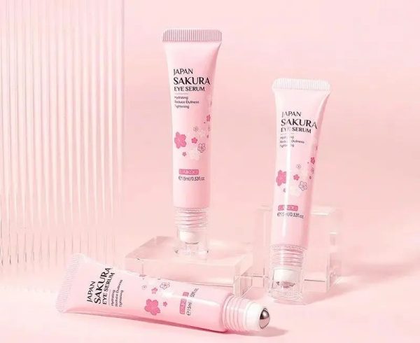 Сироватка-ролер під очі з екстрактом японської сакури Laikou Japan Sakura Eye Serum 15ml VS
