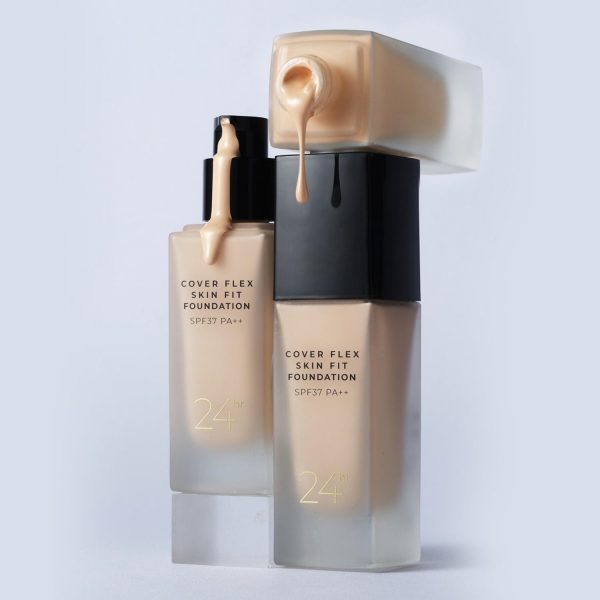 Тональний крем-консилер BOM Cover Flex Skin Fit Foundation №21 Rosy 30ml