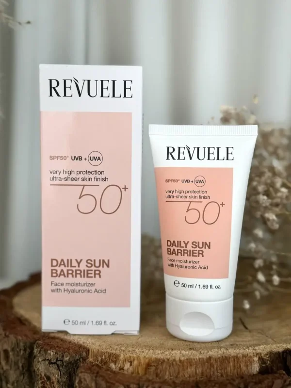Крем для обличчя сонцезахисний Revuele щоденний SUN BARRIER SPF 50+ 50 мл
