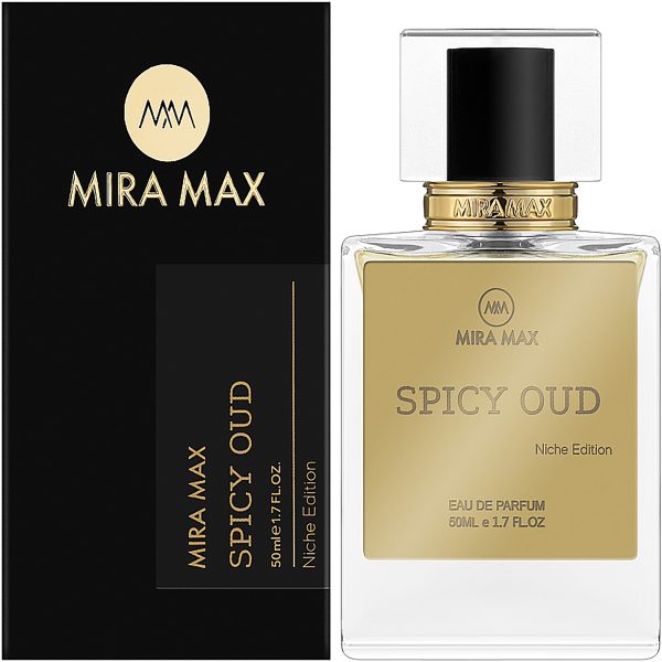 Mira Max Туалетная вoда (унiсекс) SPICY OUD 50 ml (By Kilian Amber Oud By Kilian)