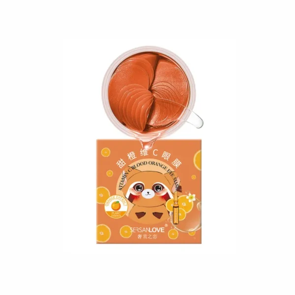 Гідрог патчі під очі SERSANLOVE ORANGE VITAMIN Eye Mask 60шт PO