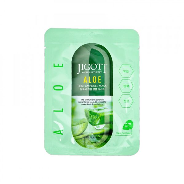 Ампульна маска з алое Jigott Aloe Real Ampoule mask