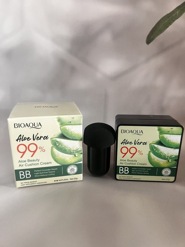 Кушон Bioaqua Aloe Vera Beauty Air Cushion 20г №1(натуральний) МБ