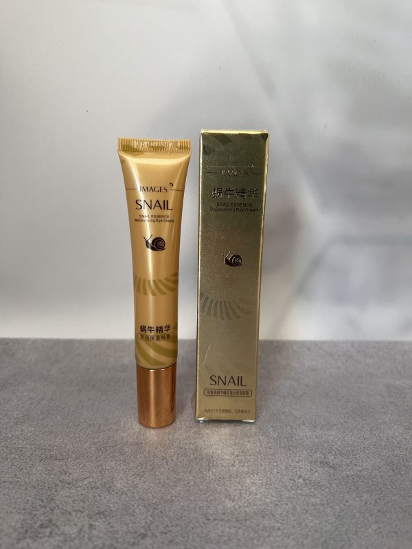 Крем для шкіри навколо очей з муцином равлика Images Snail Eye Cream  20g VS