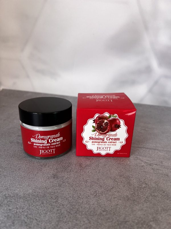 Крем для обличчя Jigott Pomegranate Shining Cream з екстрактом гранату 70 мл