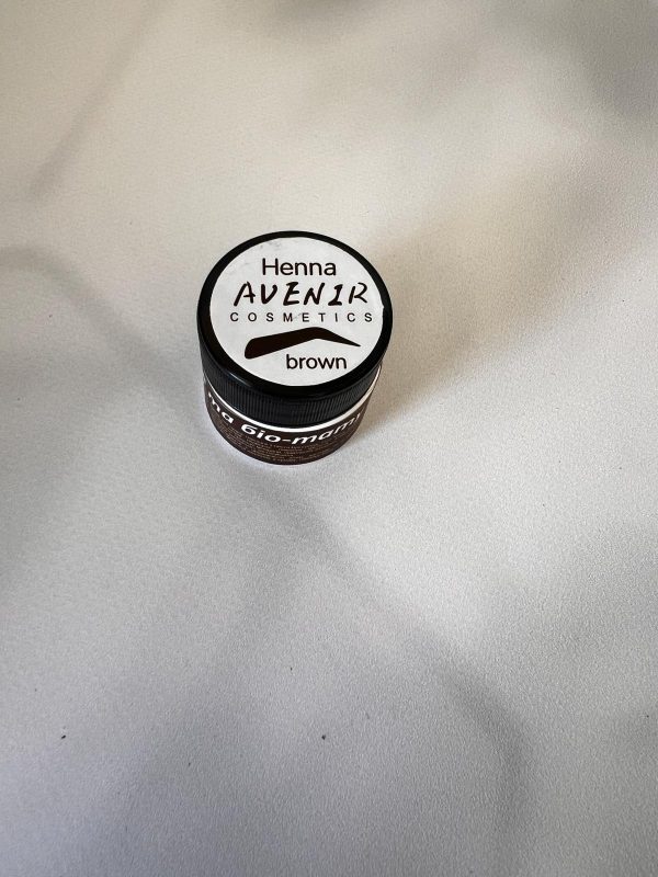 Хна AVENIR  для брів та біотату brown  10гр