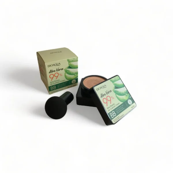 Кушон Bioaqua Aloe Vera Beauty Air Cushion 20г №1(натуральний) МБ