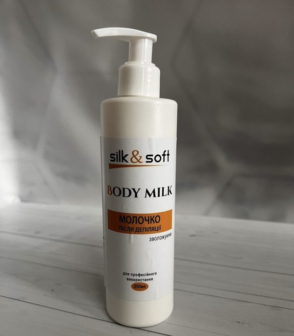 Молочко після депіляціїі Silk&Soft 250 мл.