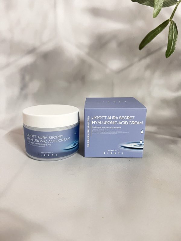 Крем для обличчя Jigott Aura Secret Hyaluronic Acid Cream зволоження 150 мл