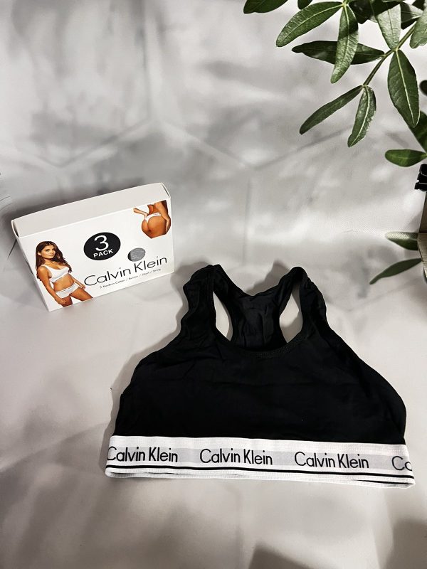 Топ жіночий(3-ка) Calvin Klein чорний M шт