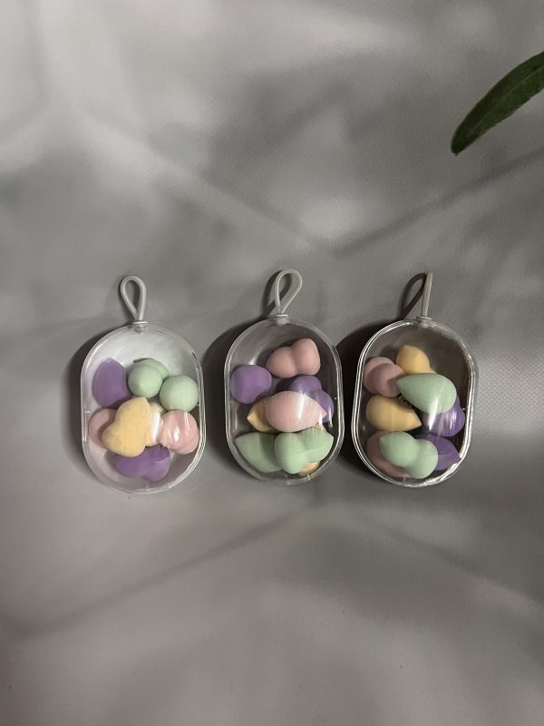 Набір спонжів Beauty Blender у пластиковому боксі міні,мікс (фігурні та крапля) 8в1 VS