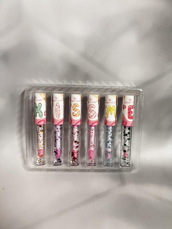 Блиск для губ Qoiden Rose із блискітками Kiss Me Lip Oil ШТ