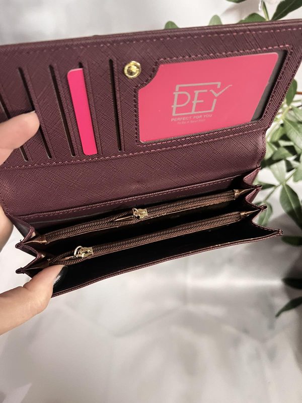 Гаманець жіночий Perfect For You вишневий (ВІ2149)