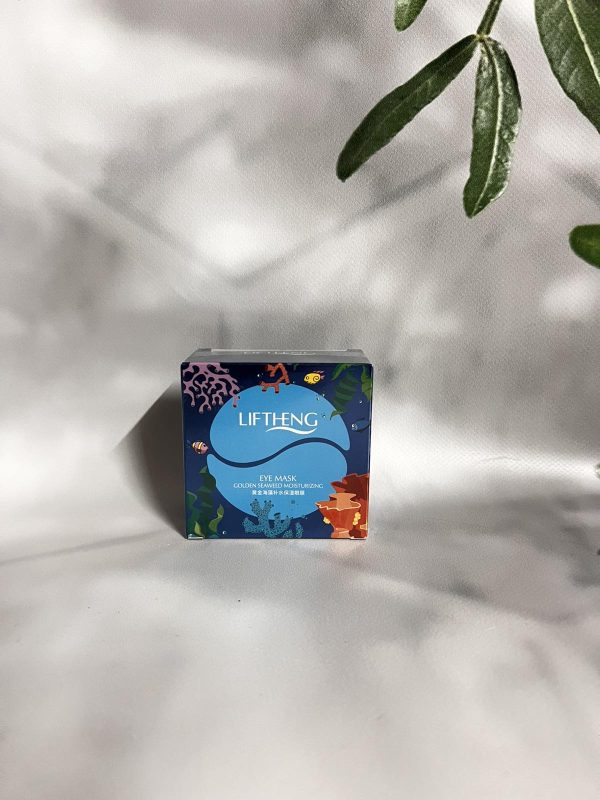 Патчі під очі Liftheng Golden Seaweed з екстрактом водоростей та золота 30 пар