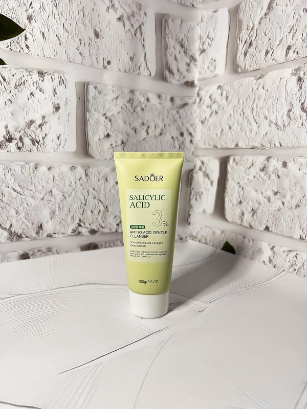Пінка для вмивання Sadoer Salicylic Acid 3% Cleanser Анти Акне + Контроль жирності 100 г(ГШ)