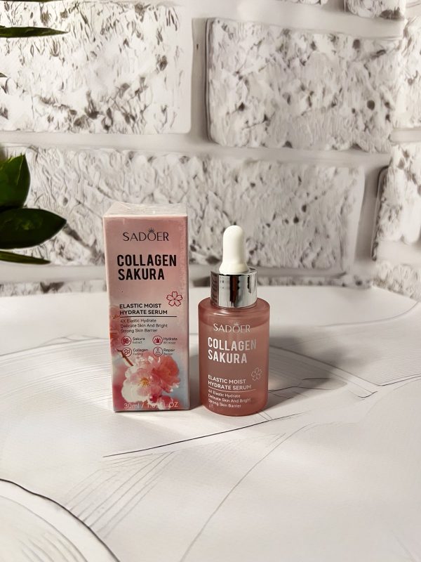 Сироватка для обличчя  Sadoer Collagen Sakura Serum з колагеном та екстрактом сакури 30 мл(ГШ)