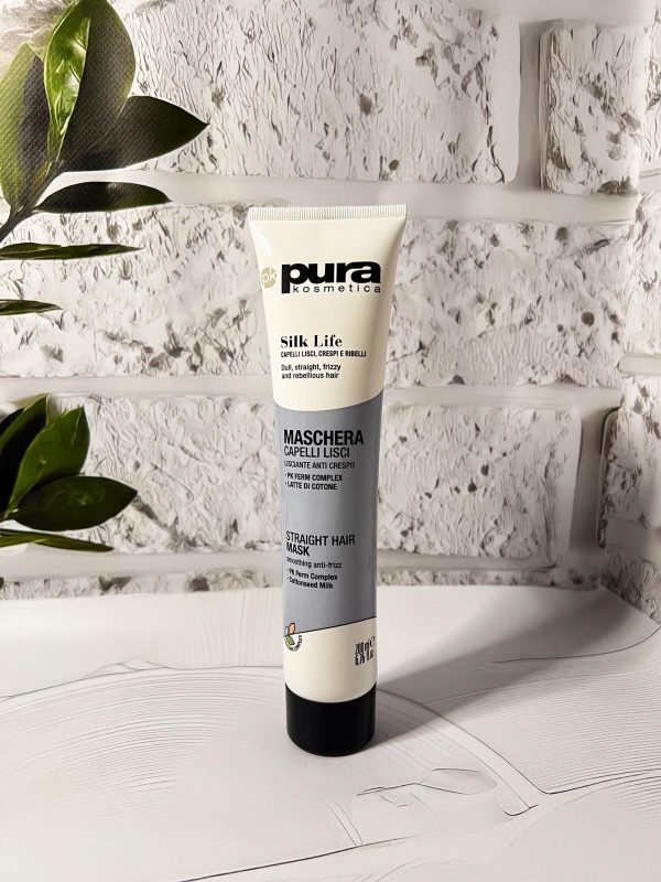 Маска Pura Silk Life для розгладження волосся 200 мл(0509)