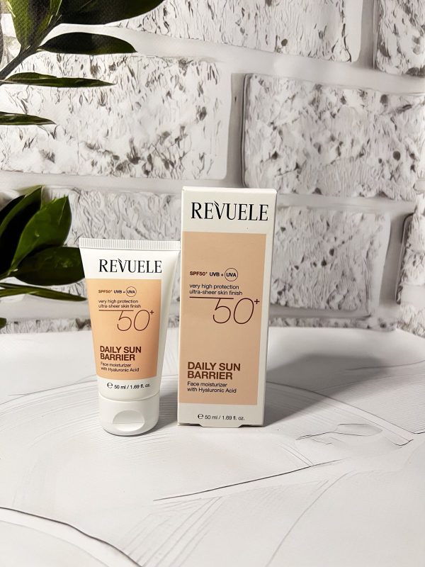 Крем для обличчя сонцезахисний Revuele щоденний SUN BARRIER SPF 50+ 50 мл