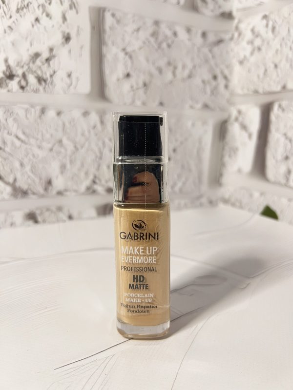 Тональний крем для обличчя Gabrini Make Up Evermore HD Matte №1 30мл