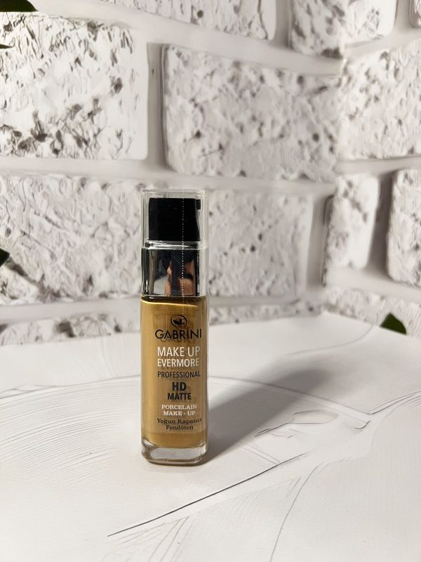 Тональний крем для обличчя Gabrini Make Up Evermore HD Matte №4 30мл