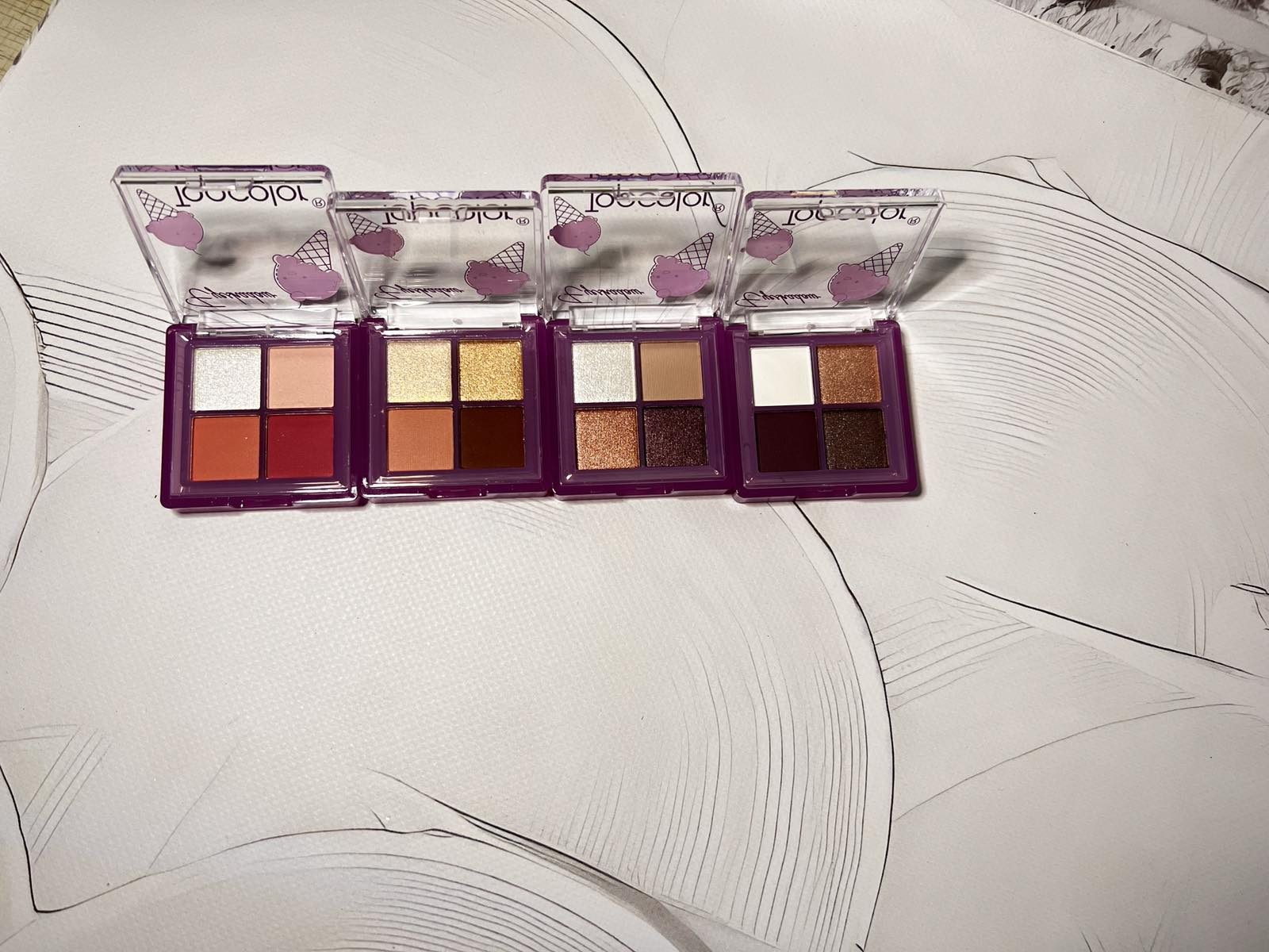 Тіні для повік Dodo Girl D3010