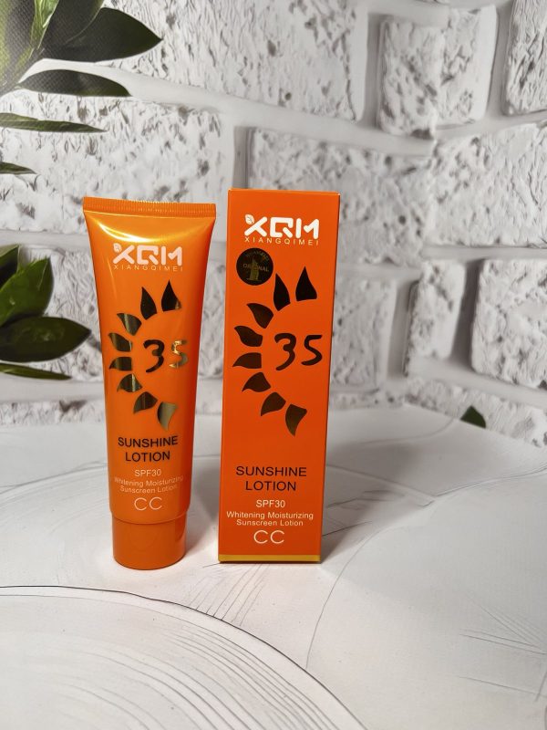 Сонцезахисний лосьйон для обличчя та тіла XQM SPF30 зволожуючий 80мл(ГШ)