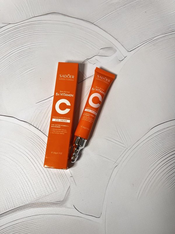 Крем під очі Sadoer Vitamin C Eye Cream з вітаміном С 20 г(МБ)