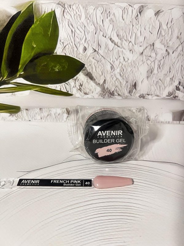Гель для нарощення нігтів Avenir PRO French Pink №40 15мл
