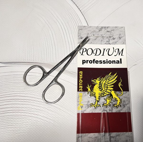 Ножиці манікюрні Podium 2503 кутикульні