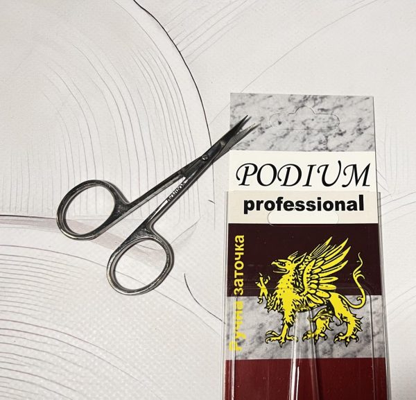 Ножиці манікюрні Podium 2502 кутикульні