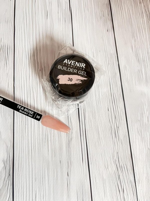 Гель для нарощення нігтів Avenir PRO Tea Rose №30 15мл