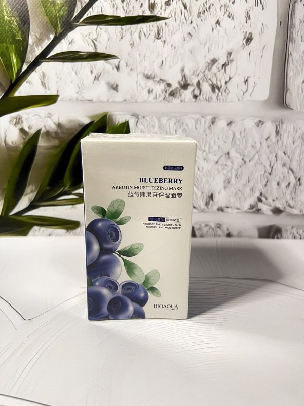 Зволожуюча нічна маска Bioaqua Replenishing Mask з екстрактом чорниці 4мл(ГШ)