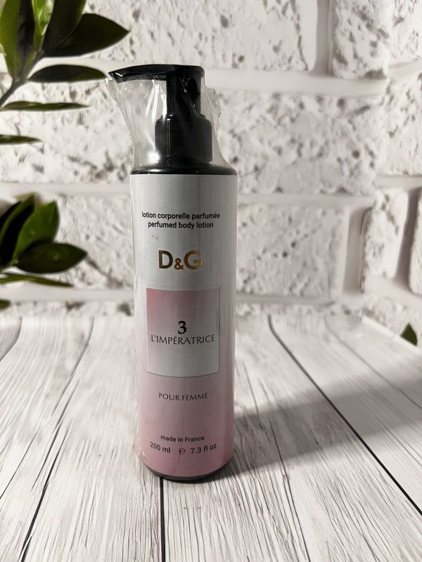 Парфумований лосьйон для тіла Dolce&Gabbana 3 L`Imperatrice Brand Collection 200 мл